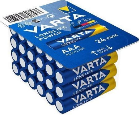 Baterie &quot;Longlife Power&quot;, AAA, 24 ks, VARTA