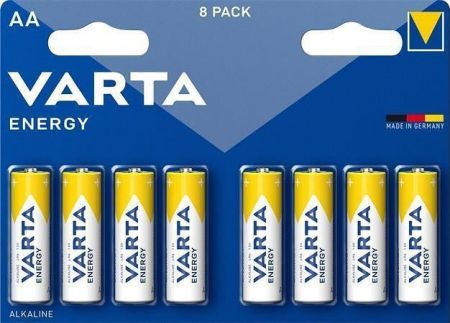 Baterie &quot;Energy&quot;, AA, 8 ks, VARTA