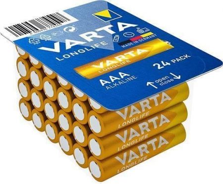 Baterie &quot;Longlife&quot;, AAA, 24 ks, VARTA