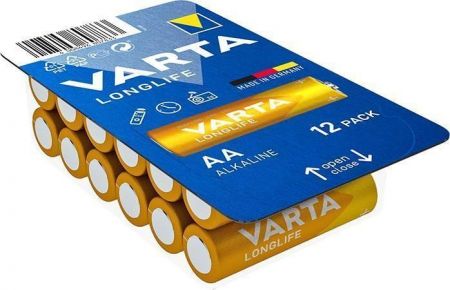 Baterie &quot;Longlife&quot;, AA, 12 ks, VARTA