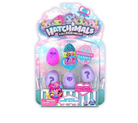 Hatchimals třpitivá miminka čtyřbalení