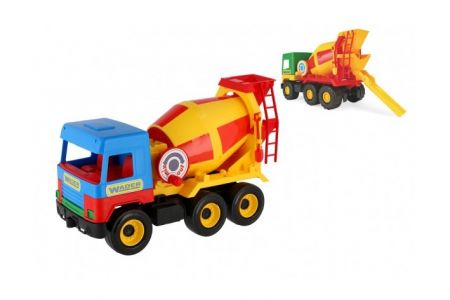 Auto middle Truck domíchávač plast 39cm Wader v sáčku