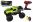 Auto RC terénní 4x4 zelené plast 29cm 2,4GHz na baterie + dobíjecí pack v krabici 40x20x22