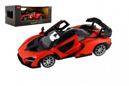 Auto RC McLaren oranžové plast 32cm 2,4GHz na dálk. ovládání na baterie v krabici 43x18x22