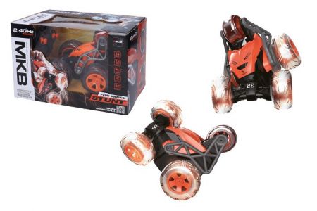 Auto rotující stunt RC s pěti koly 18,5 cm