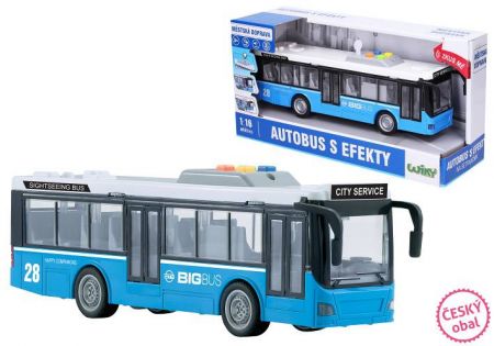 Autobus s efekty 29 cm - český obal