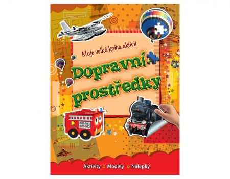 Moje velká kniha aktivit - dopravní prostrědky