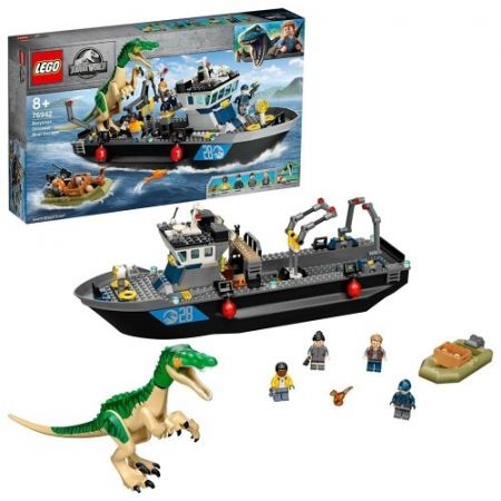 LEGO Jurassic World 76942 Útěk baryonyxe z lodě