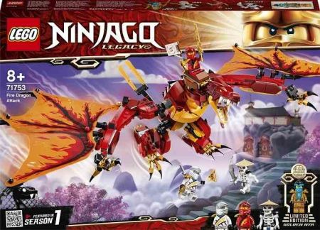 LEGO NINJAGO 71753 Útok ohnivého draka