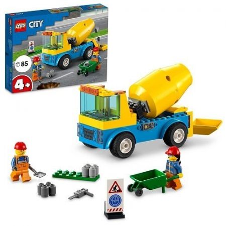 LEGO® City 60325 Náklaďák s míchačkou na beton