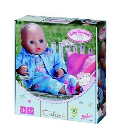 Baby Annabell Džínové oblečení Deluxe, 43 cm