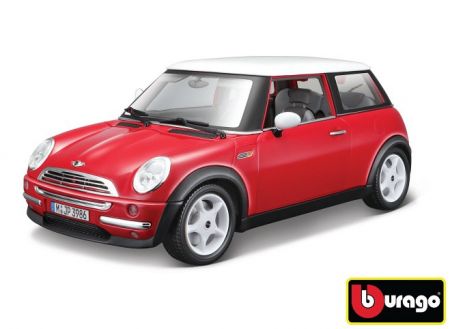 Bburago 1:18 Mini Cooper (2001) Red