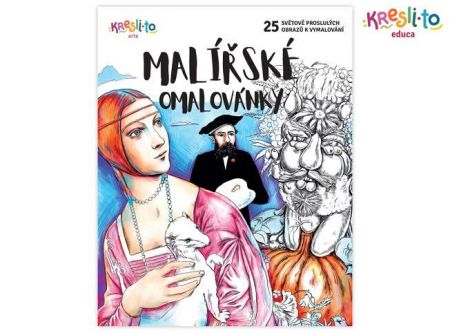 Malířské omalovánky - 25 světově proslulých obrazů