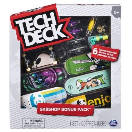 TECH DECK SKATESHOP 6 KS S PŘÍSLUŠENSTVÍM