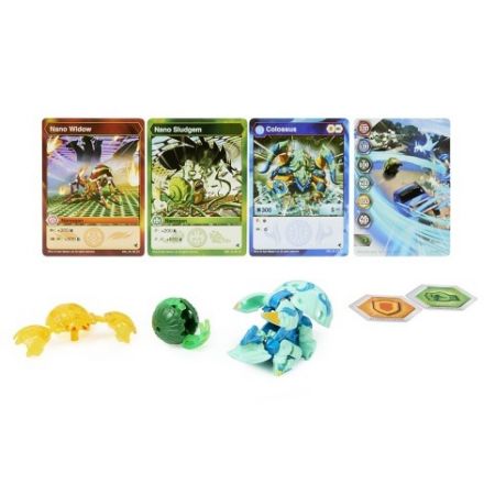 BAKUGAN TROJBALENÍ S TRUE METAL FIGURKOU S4