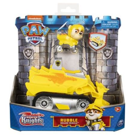 PAW PATROL RYTÍŘI TÉMATICKÉ VOZIDLO RUBBLE