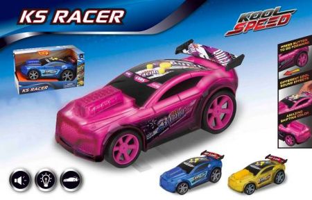 KS racer auto na baterie se zvukem