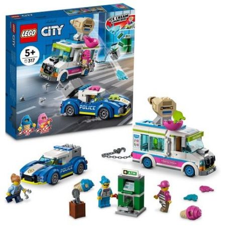 LEGO 60314 Policejní honička se zmrzlinářským vozem