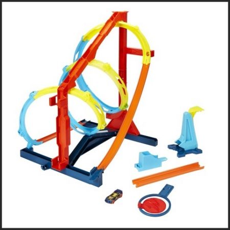 Hot Wheels TRACK BUILDER SPIRÁLA