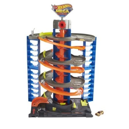 Hot Wheels CITY VYLEPŠENÁ MEGA GARÁŽ (SIOC)