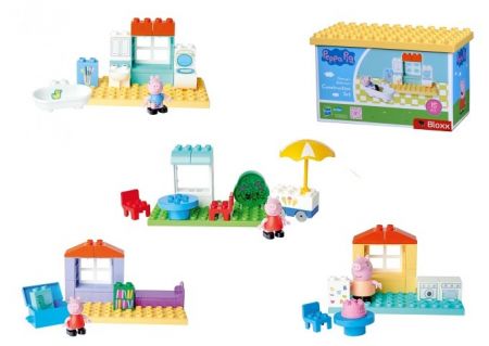 PlayBig BLOXX Peppa Pig Basic set., 4 druhy