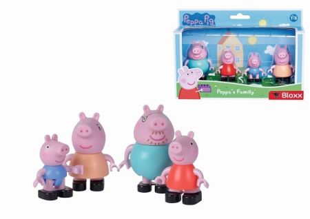 PlayBig BLOXX Peppa Pig Figurky Rodina