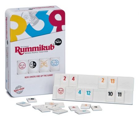 PIATNIK Rummikub TWIST Mini - plechovka (CZ,SK,DE,HU)