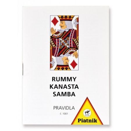 PIATNIK Pravidla - Kanasta, Rummy