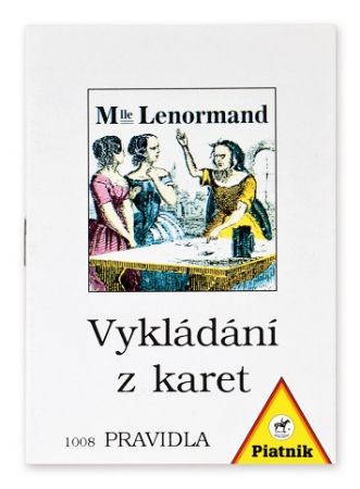 PIATNIK Pravidla - Vykládání Lenormand