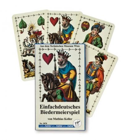 PIATNIK Einfachdeutsches Biedermeierspiel