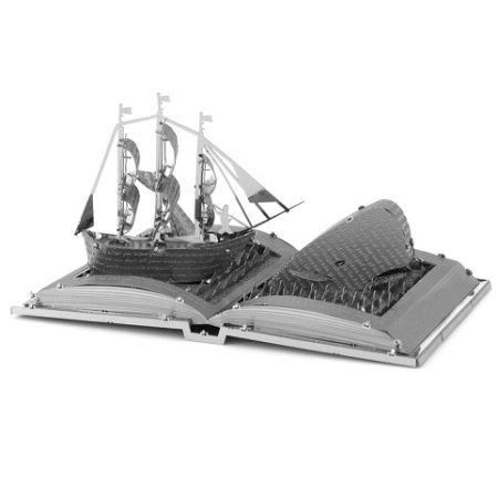 PIATNIK Metal Earth Moby Dick Book Sculpture