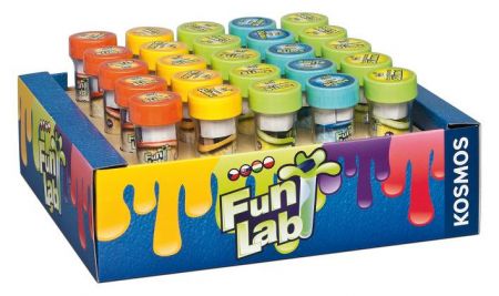 PIATNIK Fun Labs display (CZ,SK,HU,PL) (25 ks zkumavek)