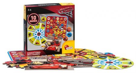 PIATNIK LSC Cars 3 Educational Multigames