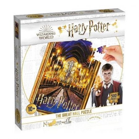 Puzzle Harry Potter Bradavická velká síň 500 dílků