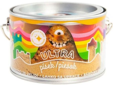 Ultra písek s glitry 200g - zlatý