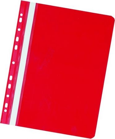 Rychlovazač A4, PVC červený, euro SK2104,(Herlitz)