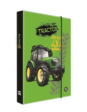 Box na sešity A4 traktor 