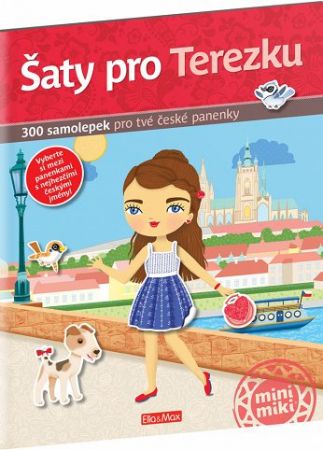 Šaty pro TEREZKU - Kniha samolepek