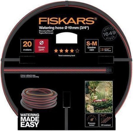 Hadice &quot;Comfort Q4&quot;, 20 m, 19 mm (3/4”), FISKARS 1027110