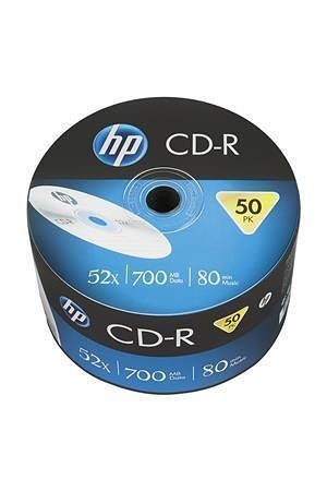 CD-R, 700 MB, 52x, 50 ks, shrink, HP 69300