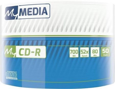 CD-R, 700 MB, 52 x, 50 ks, shrink, MYMEDIA 69201