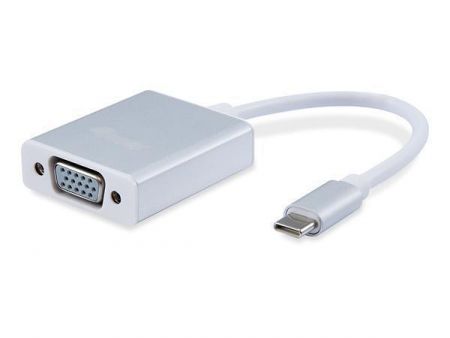 Adaptér, USB-C-VGA, EQUIP 133451