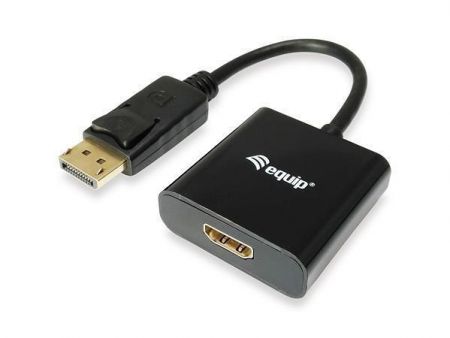 Adaptér, převodník DisplayPort na HDMI, EQUIP 133438