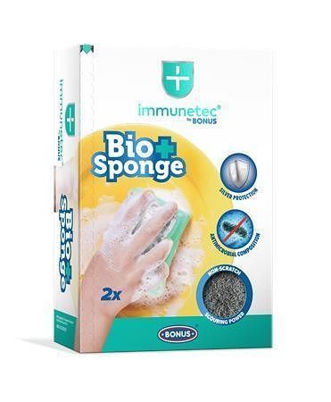 Houba na mytí nádobí &quot;Bio Sponge Immunetec&quot;, 2 ks, BONUS B693
