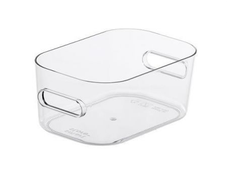 Úložný box &quot;Compact XS&quot;, průhledný, plast, 0,6 l, SMARTSTORE 10490