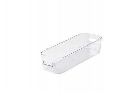 Úložný box &quot;Compact Clear Slim&quot;, průhledný, plast, 1,3 l, SMARTSTORE 11290