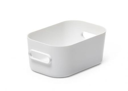 Úložný box &quot;Compact XS&quot;, bílý, plast, 0,6 l, SMARTSTORE 10410