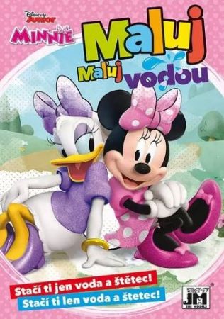 Omalovánka A5 Maluj vodou Minnie