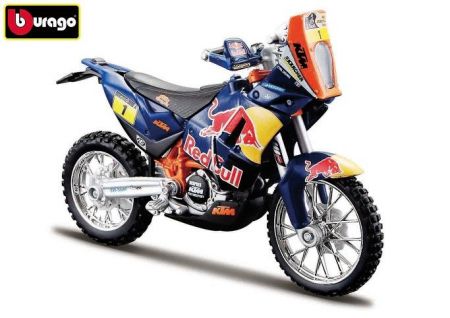 Bburago 1:18 WRB KTM CYCLE - KTM 450 Rally (Dakar Rally)