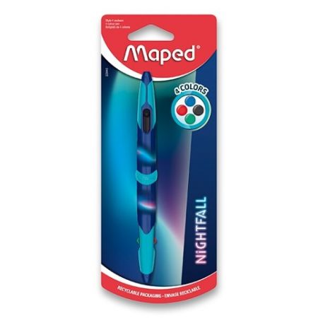 Kuličková tužka Maped Twin Tip 4 Nightfall